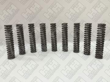 Комплект пружинок (9шт.) для колесный экскаватор DAEWOO-DOOSAN S160W-V (113454, 113455)